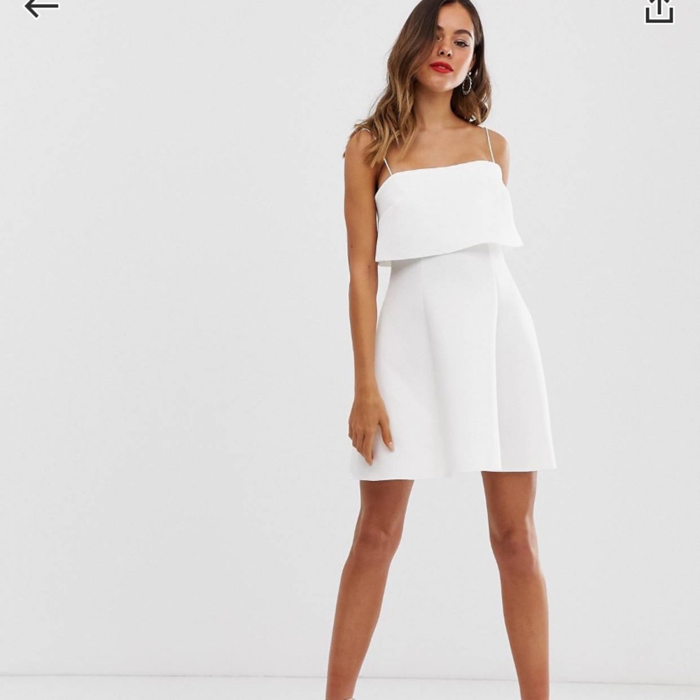 Asos white dress